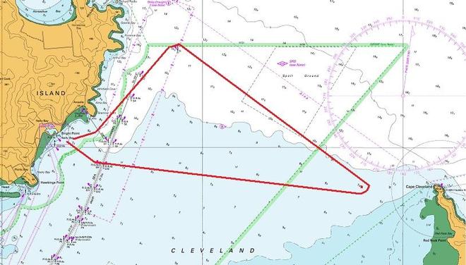 Magnetic Island Race Week 2014, Course Map 9 © SeaLink Magnetic Island Race Week Media SMIRW